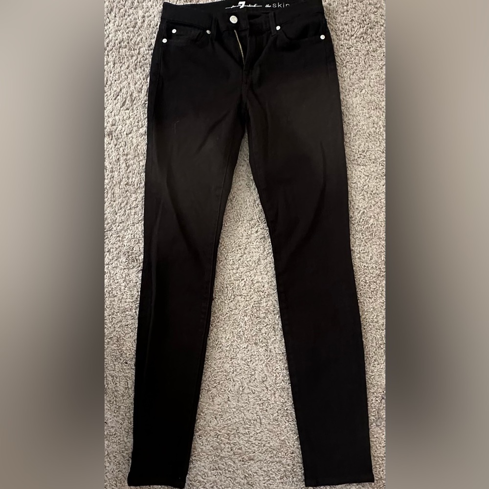 Black skinny jeans